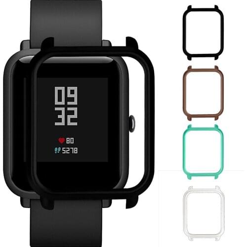 Watch All-Inclusive Edge Protective Case Fashion Watch Protective Case for Xiaomi Huami Amazfit Bip Youth Watch чехол X5
