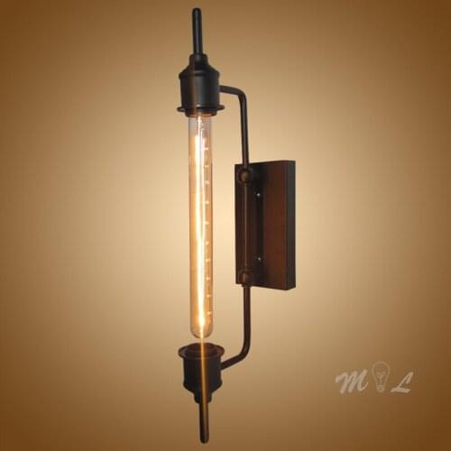 Industrial Wall Lamp Retro Led Lighting Stairs Sconce Wall Light Fixtures Loft Kitchen Restaurant Bar Iron Vanity Light