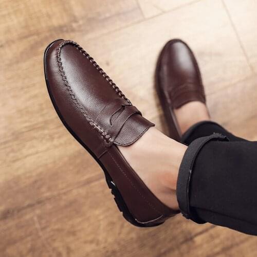 Sapato sports hot zapatos new mens fashion para sale masculino shoe shoes cuero man de spring sapatos Mens leather male 2020