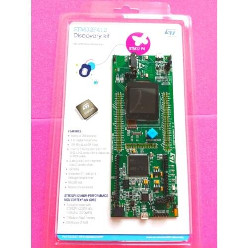 STM32F412G-DISCO ARM 16/32-BITS MICROS development board