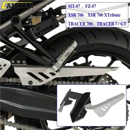 Motorcycle Chain Guard Decorative Protector Cover For YAMAHA MT07 MT-07 Tracer FZ-07 FZ07 TRACER 700 TRACER 7 GT XSR700 XTribute