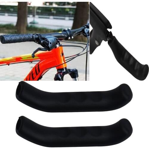 2pc Universal Silicone Brake Handle Lever Cover Protector Sleeve Mtb Fixed Gear Mountain Road Bike Cycling Protection Cover #T2P