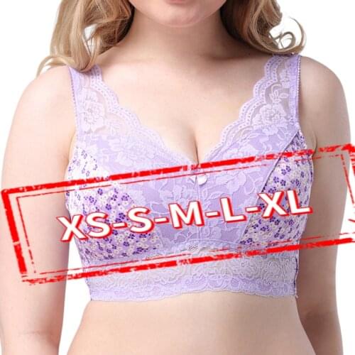 No Rims Sexy Lingeries Underwears Women bras plus size One piece Sleep Lace Beautiful back comfort Bra womens Vest XS-XL bh