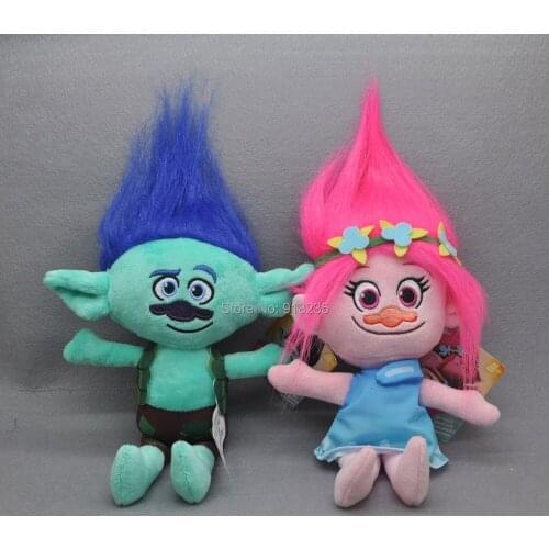 10/Lot 2 Styles 23CM Poppy Branch For Kids Plush Doll Stuffed Toys