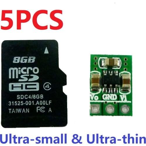 5x 2-5v To 3.3v Low Noise Regulated Charge Pump Buck And Boost Dc-Dc Converter Modules