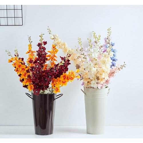 7 Colors Unique Eye-catching 2 Branch Hyacinth Artificial Flower Simulation Flower Multi-use for Decoration