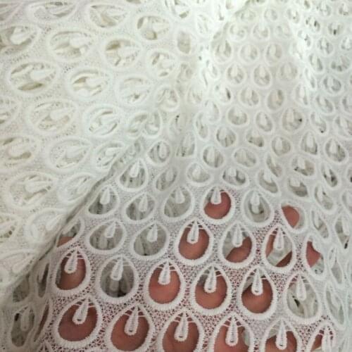 #Free Shipping! 2Yards/Lot,High quality French Lace Guipure Lace Fabric For Sewing African Cord Lace Fabric For Wedding