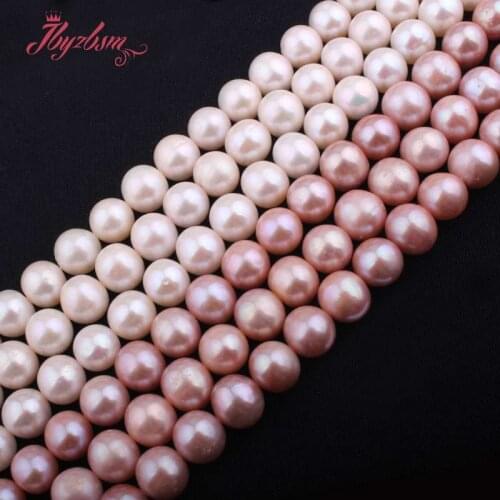 9-10mm AA Grade Round Cultured Freshwater Pearl Beads Natural Stone Beads For Jewelry Making DIY Necklace Bracelat Loose 15"