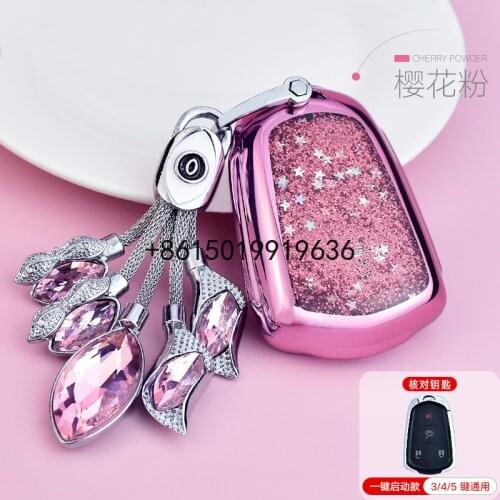 For Cadillac XTS ATSL XT4 XT5 XT6 CT6 SRX tpu Key Cover CAR holder case key Free shipping