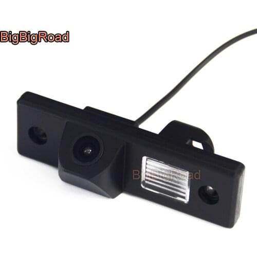 BigBigRoad Car Rear View Parking Camera For Chevrolet Cruze Lacetti HRV Spark Epica Lova Night Vision Waterproof Backup Camera