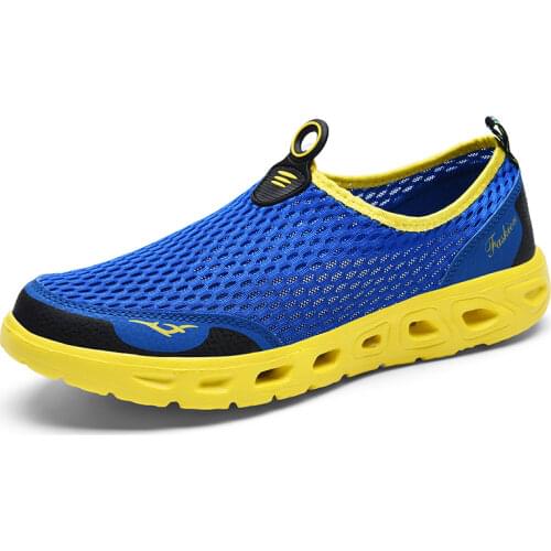 Water Shoes for Men Summer Sandals Light Soft Breathable Slip-on Sneakers Big Size 35-48 Women Beach Shoes Aqua Footwear Shoes