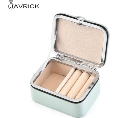 Mini Portable Jewelry Box Stud Earrings Jewellery Storage Box