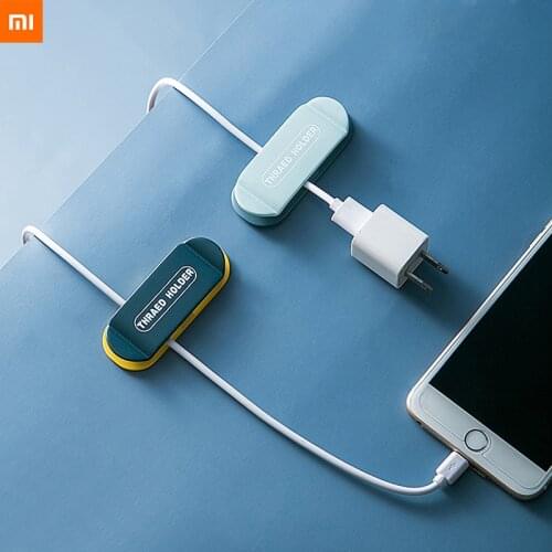 Xiaomi Youpin Cable Winder Earphone Cable Organizer Wire Storage Silicon Charger Cable Holder Clips for MP3 ,MP4 ,Mouse,Earphone
