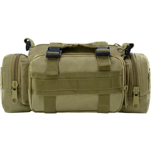 SoarOwl Outdoor Waist Bag Casual Camouflage Waist Bag Sports Multifunctional Waist Bag Wild Riding Tactical Waist Bag