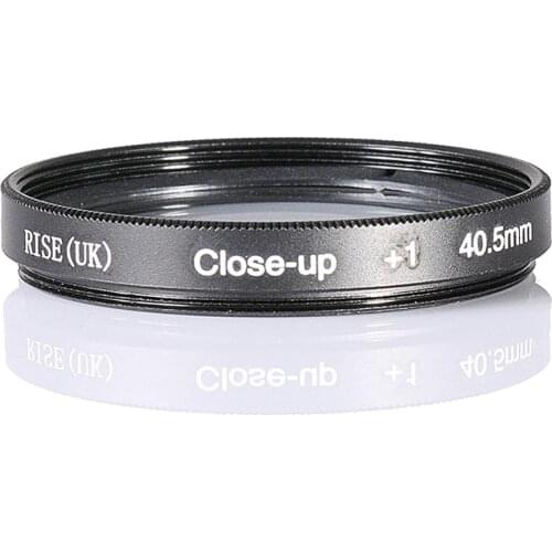 RISE(UK) 40.5mm Close-Up +1 Macro Lens Filter for Nikon Canon SLR DSLR Camera