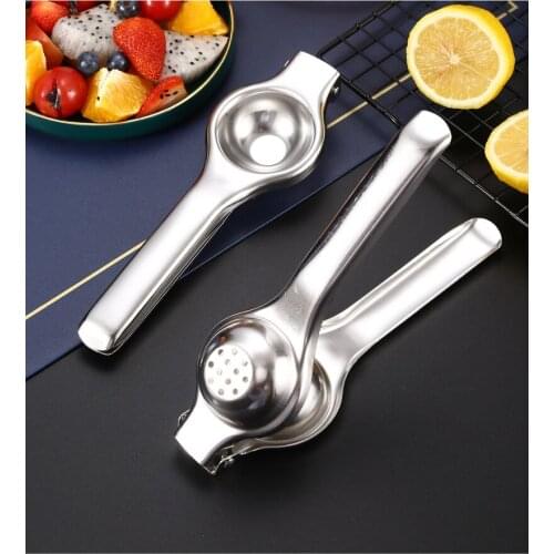 Stainless Steel Citrus Fruits Squeezer Orange Hand Manual Juicer Kitchen Tools Lemon Juicer Orange Queezer Juice Fruit Pressing
