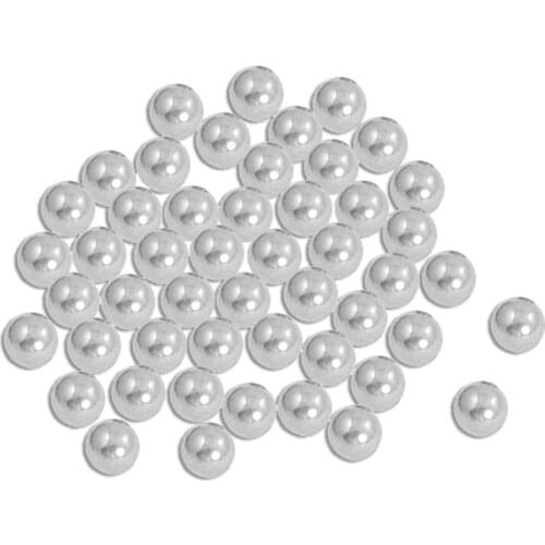 50 Pcs Replacing Parts 7mm Diameter Bike Bicyle Steel Ball Bearing