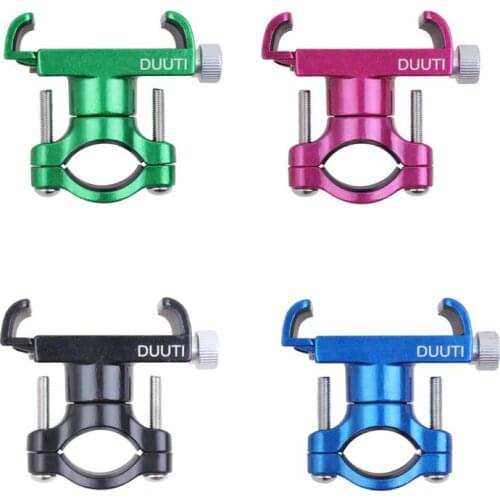 Outdoor Riding Bicycle Phone Holder Adjustable Anti-shock Clip Multipurpose Motorcycle Handlebar Mount Bracket Riding
