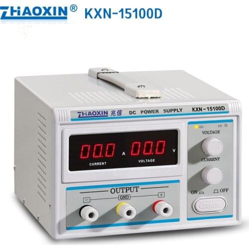 Zhaoxin KXN-15100D Switching Regulated Adjustable DC Power Supply SMPS Single Channel 0-15V 0-100A 15100D