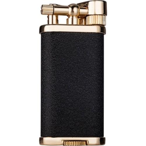 ZORRO vintage metal gasoline lighter Flip cover Side grinding wheel Oil cigarette lighter 61*31mm