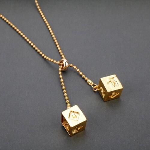 Disney Cartoon Jedi Knight Ranger Han Solo Necklace Keychain Han Solo Dice Pendant Action Anime Figure Model Children