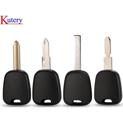 Kutery Transponder Car Key Shell Case Fob For Citroen C2 C3 C4 Fit Peugeot 106 107 307 207 306 406 VA2 HCA SX9 Ne73