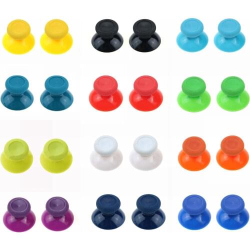 Colorful 3D Analog Joystick thumb stick grip Cap Button Repair Thumbstick Case for Xbox one/Slim Series X/S xsx xss Controller
