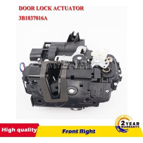 Front Right Passenger Side Door Lock For SEAT FOR SKODA PASSAT RH GOLF 4 IV MK4 3B1837016 3B1837016A