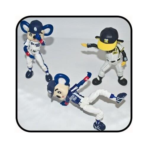Figm a Japan Famous Baseball Team mascot Chunichi Dragons DOALA Hanshin Tigers Action Figure