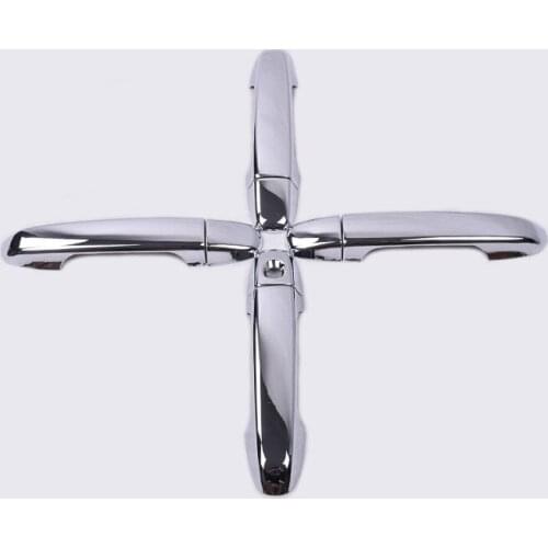 FUNDUOO For Scion iM 2016-2017 Toyota Corolla iM 2014-2016 HIGH QUALITY CHROME CAR DOOR HANDLE COVER TRIM MOLDING