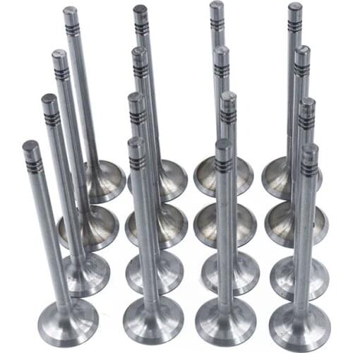 Engine Intake & Exhaust Valve Kit For VW Jetta Golf Passat SEAT Altea Alhambra Leon Toledo Ibiza CAVD 036109601AD 036109611K