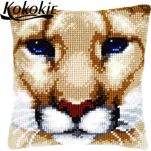 3d Embroidery knitting needles kit handmade cross stitch set sales pillowcase making kits embroidery yarn Needlework Sets