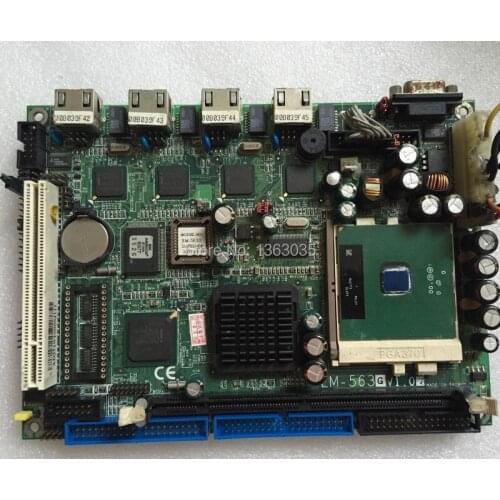 Original EM-563G industrial motherboard tested working