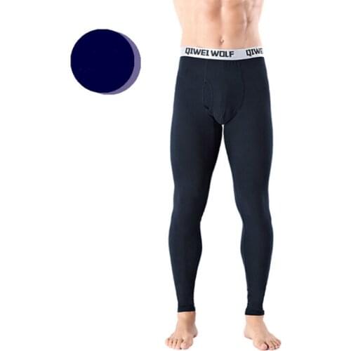 Autumn And Winter Men Thermal Underwear Warm Bottom Long Pants Leggings Cotton Normally Thermal Underwear
