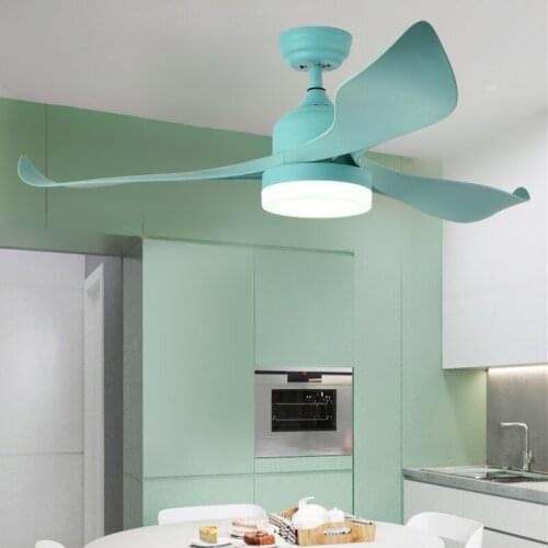 OUFULA Modern Ceiling Fan Lights Lamps With Remote Control Fan Lighting Contemporary Decorative For Dining Room Bedroom