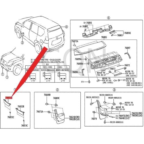 Right front spoiler 2009-Toy ota LAN DCR UIS ERP RA DO front bumper spoiler RH front bumper lower spoiler R spoiler