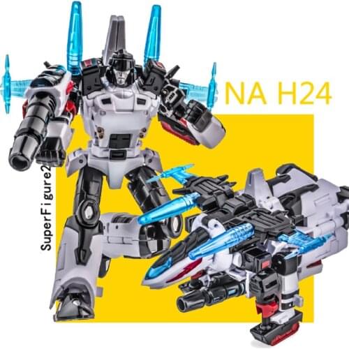 Transformation NAWAGE Toys NA H24 H-24 Macchio Megetron Timeline Shattered Glass Action Figure Mini Robot Toys