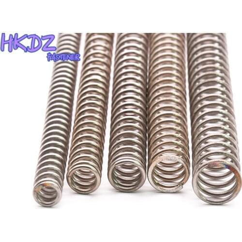 1PCS Wire Diameter 2mm Y Type Compressed Spring 304 Stainless Steel Compression Spring Length 305mm