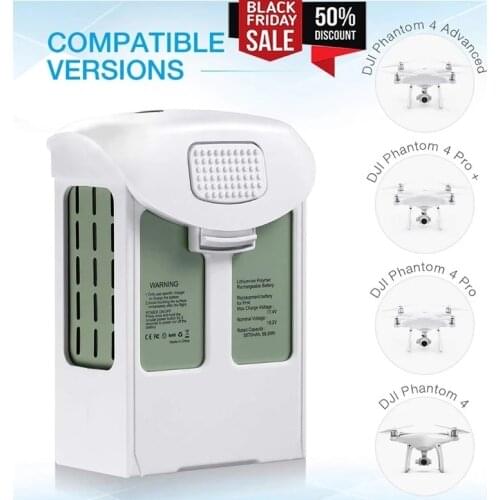 SALE For DJI Phantom 4 Series Intelligent Flight Battery (5870mAh, High Capacity) phantom 4 pro battery Max 30 mins flight time