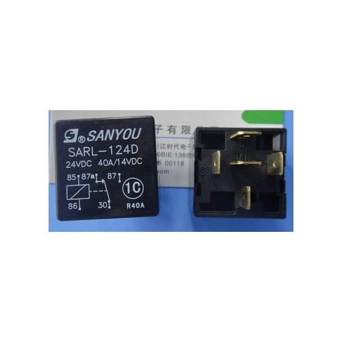 SARL-124D 24VDC 40A 14VDC DIP5 SANYON RELAY 1 From C ,New and original