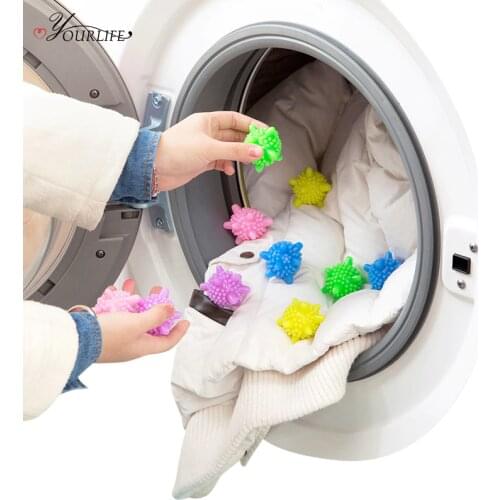 OYOURLIFE Eco Friendly Magic Laundry Washing Ball Anti-Winding Laundry Balls Reusable Strong Decontamination Laundry Products