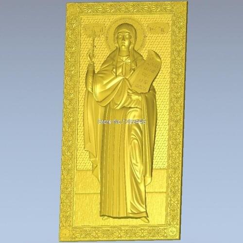 High quality New 3D model for cnc 3D carved figure sculpture machine in STL file Fotina Samaritan
