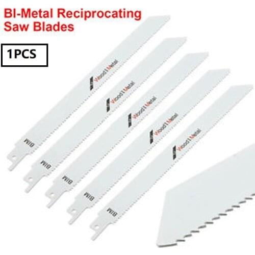 High Quality 1x 225mm 9'' BI-Metal Reciprocating Saw Blade Flexible For Metal & Wood Cutting For Metal Dropship