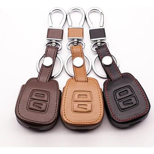 Car Style High Quality Leather Key Cover Car Key Bag Filter for Opel Astra Omega Axle MK4 Car Key Accessories protect shell