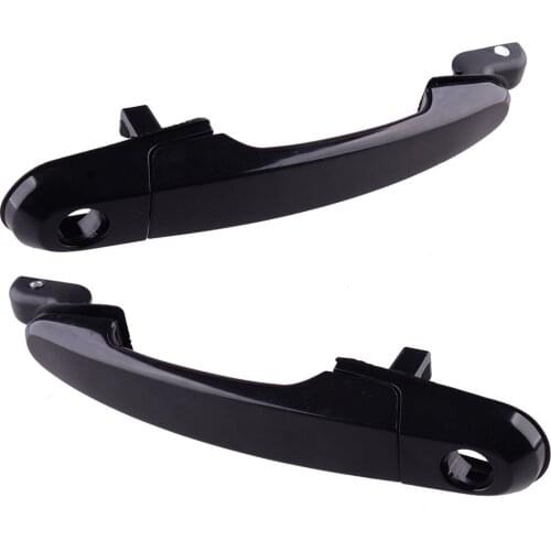 1 Pair 82660-2E020 Car Front Exterior Outside Door Handle 82650-2E020 Fit for Hyundai Tucson 2005 2006 2007 2008 2009