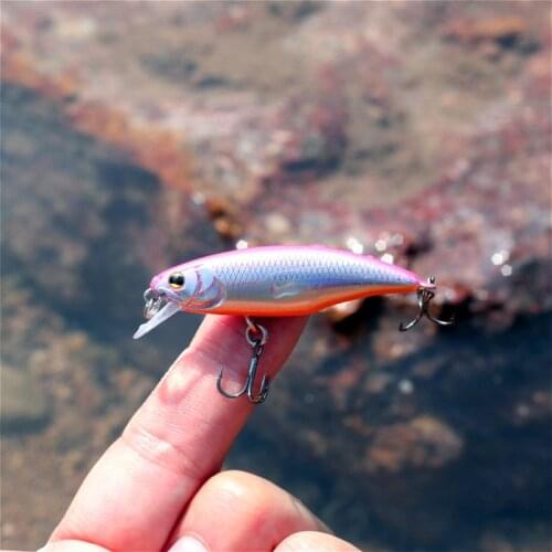 1Pcs Minnow 52mm 4.5g Fish Minnow Smart Lure wobbler Fresh Saltwater Trout Lure Minnow Fishing Lures