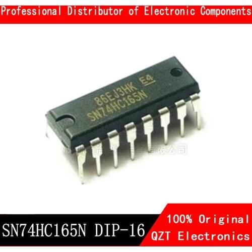 10pcs 74HC165 74HC165N SN74HC165N DIP16 Counter Shift Register new original