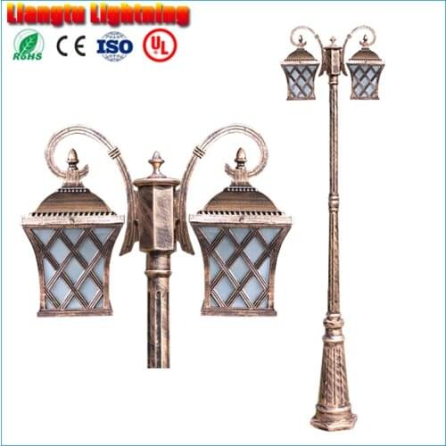 3 meter landscape road light lawn lamp with pillar rod waterproof with road lamp outdoor street light