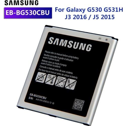 Samsung Battery EB-BG530CBU EB-BG531BBE For Samsung Galaxy Grand Prime J3 2016 G530F J500 On5 J5 2015 G530H G5309W G530 SM-G531H