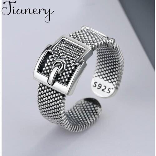 Bohemian Vintage Big Belt Rings For Women Lady Men Antique Knuckle Rings Boho Jewelry Anillos 2021